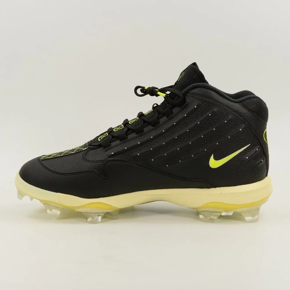 Nike Griffey 2 MCS 'Black Volt' HF1579-001 Molded Baseball Cleats size 14
